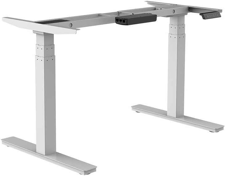 GT Innovation Dual Motor Height Adjustable Desk Sit Stand Desk Stand Up Desk Standing Workstation Monitor Riser Electric Touch Control Dual Motor