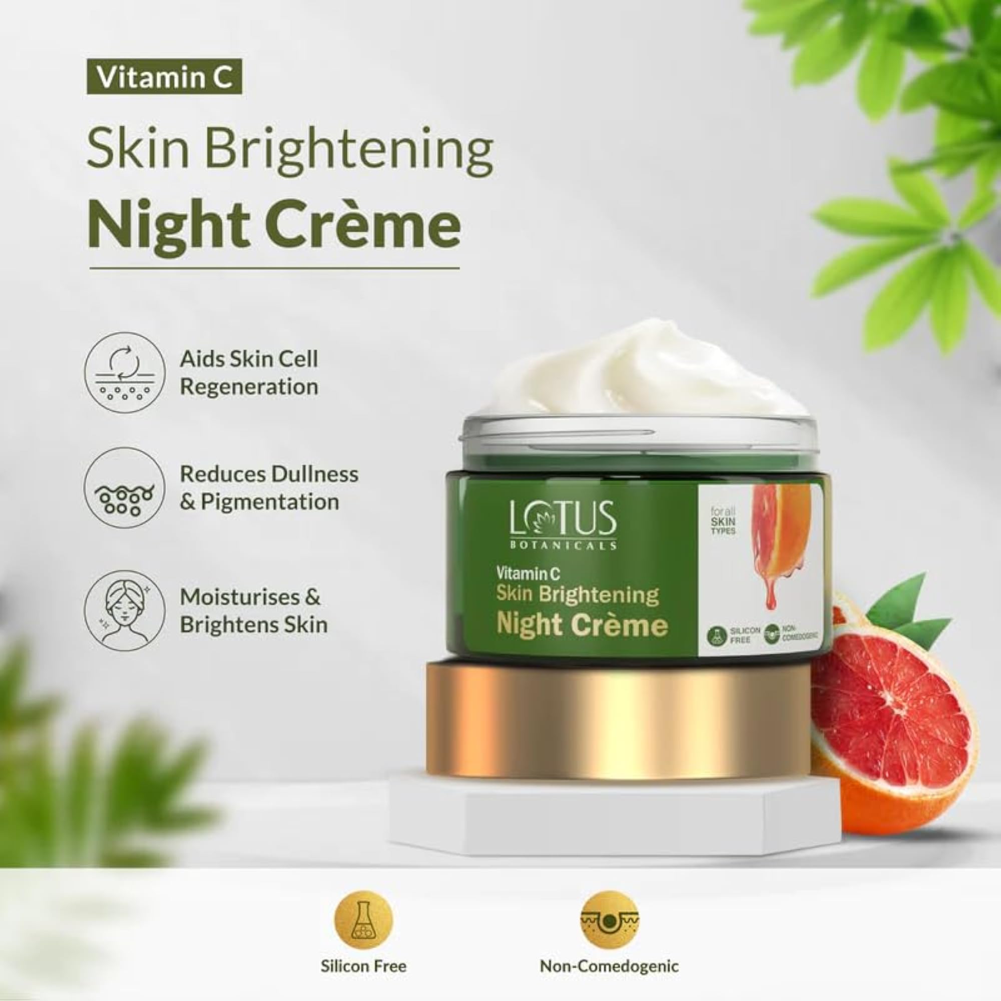 Vitamin C AM to PM Combo Face Wash, Sunscreen & Night Crème
