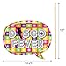 Big Dot of Happiness 70s Disco Party Photo Props Kit - 20 Premium Retro-Style Props, Funky Photo Booth Accessories, 1970s Themed Celebration Decorations