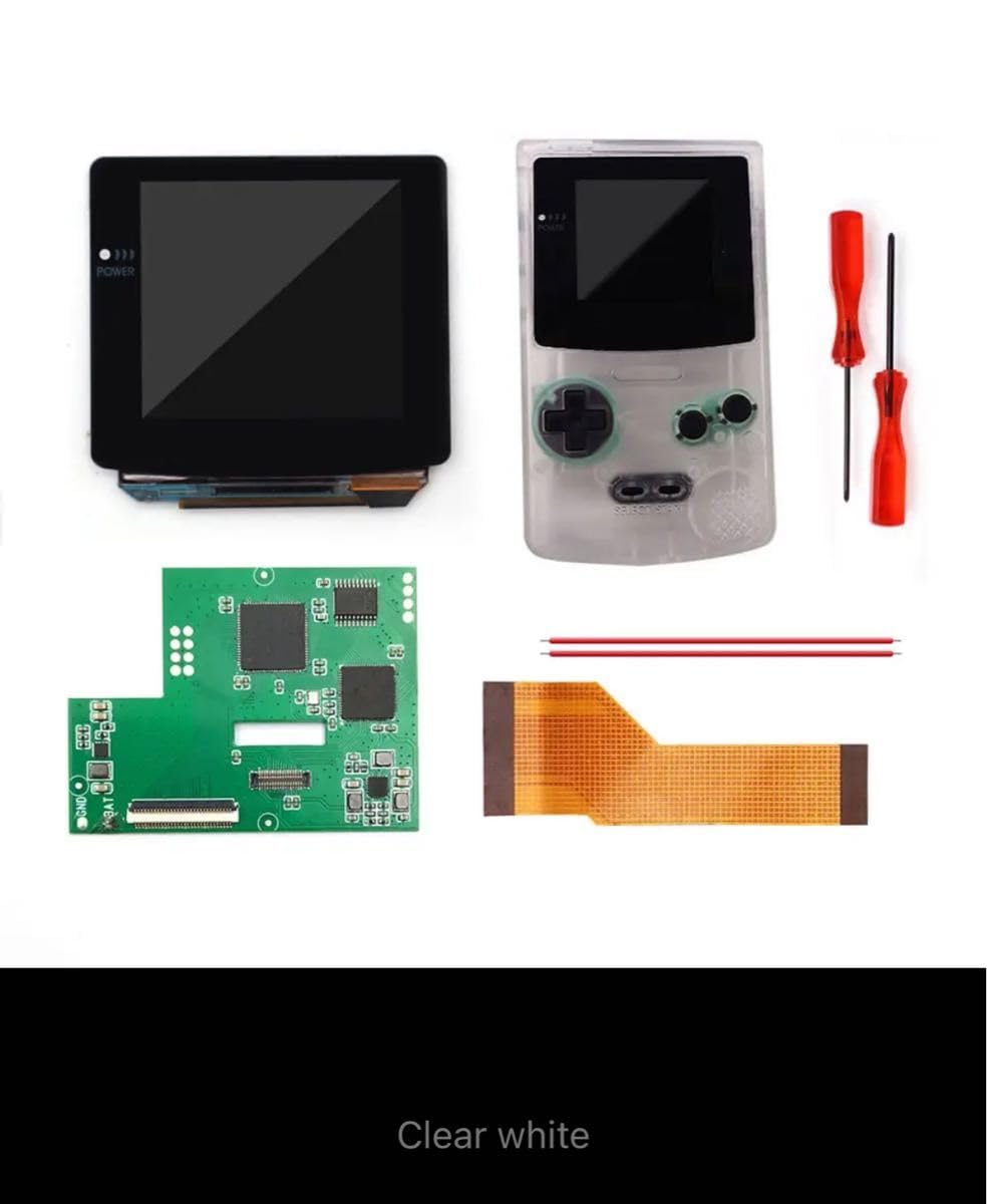 Amazon.co.jp: ゲームボーイカラー Game Boy Color OLED Backlight Kit 
