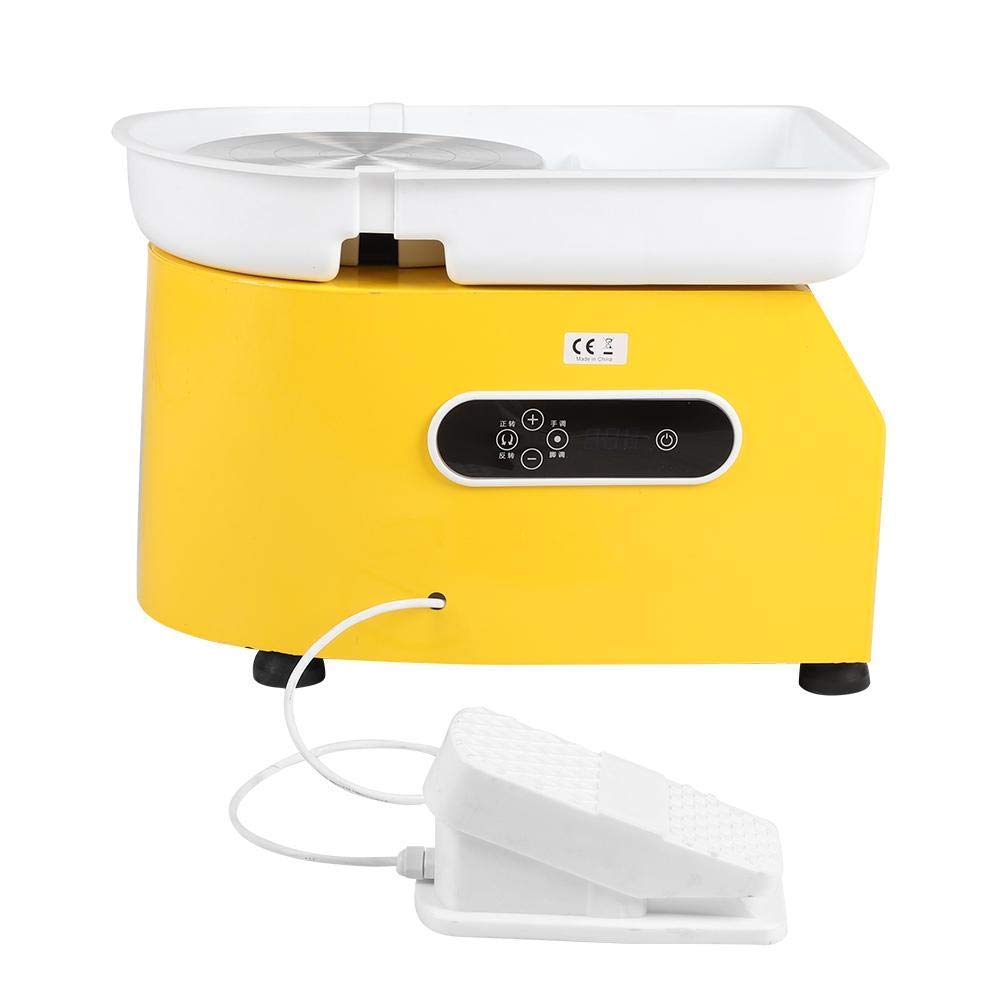 Pottery Wheel,Pottery Wheel, 350W Ceramic Machine 25Cm Pottery Forming Machine Touch Screen Dual Control Pottery Wheel Machine DIY Pottery Tool for Ceramic Work Clay Art Craft