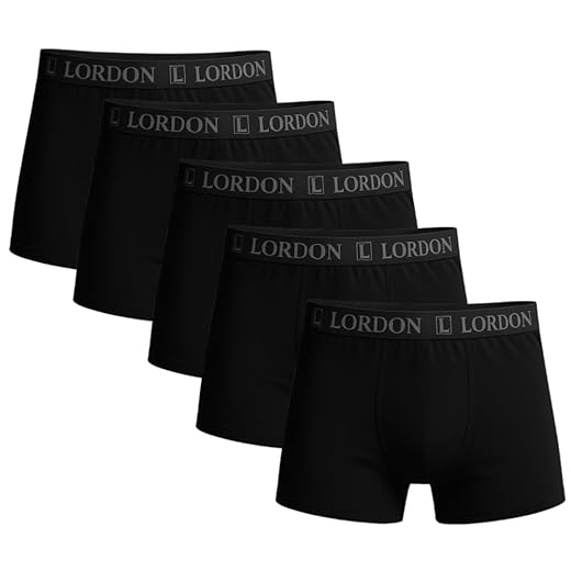 Kit 5 Cuecas Boxer Pretas Masculinas Microfibra Plus Size Conforto Modelo Anatômico