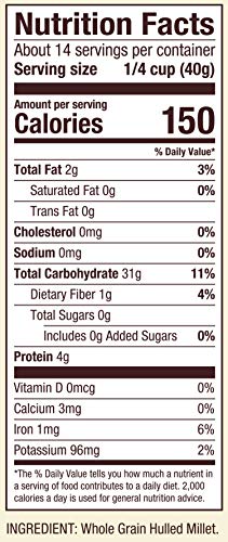 Bob's Red Mill Millet Flour, 20 Oz #TOP4