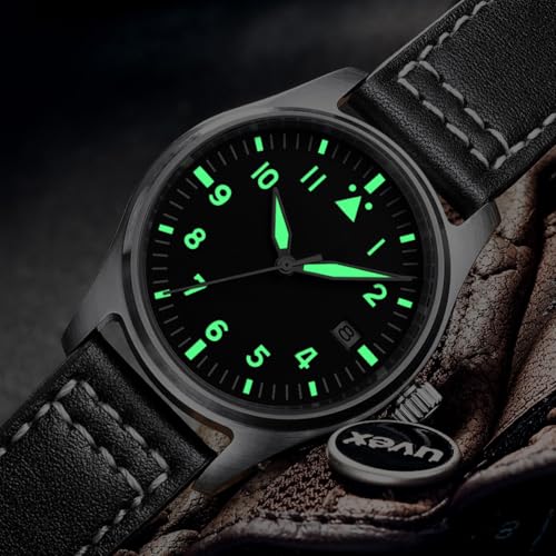 Image of ADDIESDIVE Without Logo Watch Automatic Pilot Diver 200M Stainless Steel Black Dial Sterile