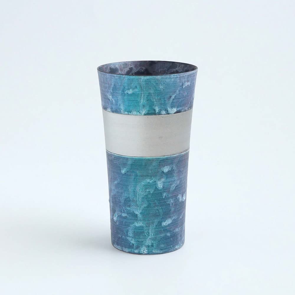 Lin Japan Japanese Tumbler 10 5oz Traditional Ceramic Tumbler Premium Arita Porcelain Cup with Platinum Line Handmade Japanese