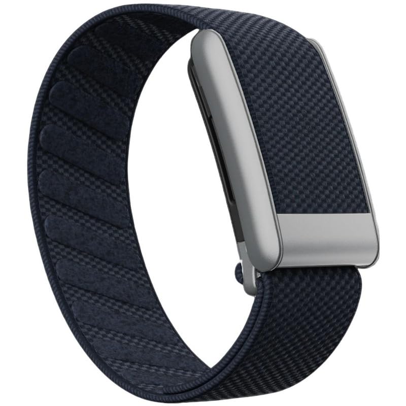 Image of Nylon Wristband Suitable for Whoop 5.0 /MG | Stretch Sports Loop Strap with Metal Frame Connector