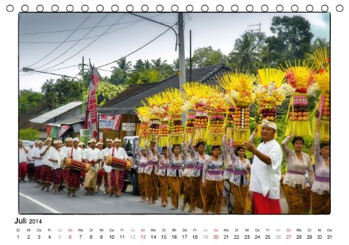 Bali Insel der Götter und Dämonen (Tischkalender 2014 DIN A5 quer): Bali, kleinste Insel im indonesischen Archipel (Tischkalender, 14 Seiten)