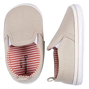 Gerber Unisex-Baby Newborn Infant Toddler Boy And Girl Slip-On Sneaker Crib Shoe