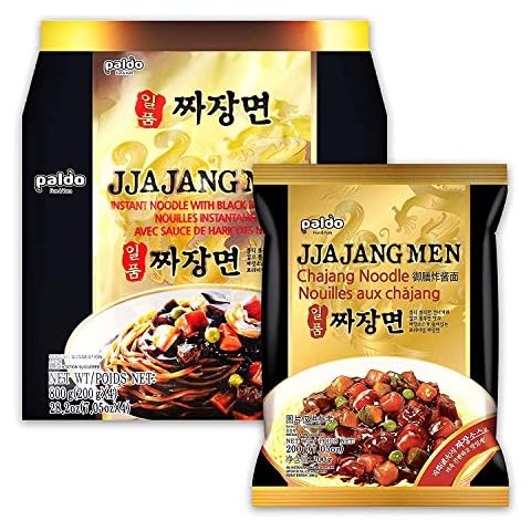 PALDO FUN & YUM Jjajangmen Chajang Noodle No MSG 16-pack, 7.05 ounce (pack of 16) Cover