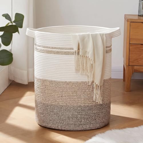OIAHOMY-60L-Laundry-Basket-Laundry-Hamper-Nursery-Hamper-Gradient-Yellow OIAHOMY 60L Laundry Basket Laundry Hamper Nursery Hamper Gradient Yellow - Image 1