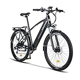 Système d'énergie puissant : notre vélo électrique utilise un système d'entraînement sans balais pour améliorer l'utilisation du courant du moteur, avec la batterie amovible intégrée de 13 Ah, la portée après 4 à 5 heures de charge complète est d'environ 100 miles. Température de fonctionnement minimale de -30 °C, peut supporter 3000 charges et décharges, peut maintenir la capacité de la batterie à > 80 % en deux ans.