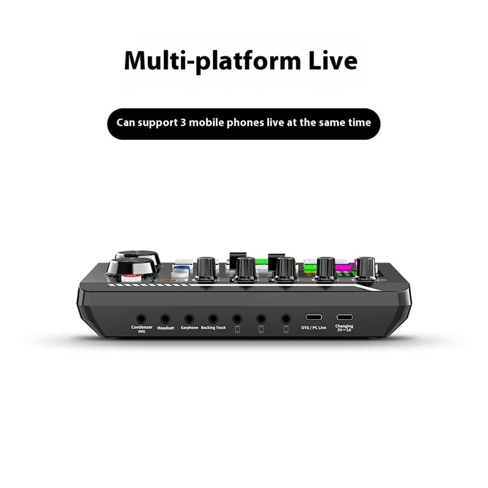 Amazon.co.jp: デジタルミキサー、 F998 サウンドカード
