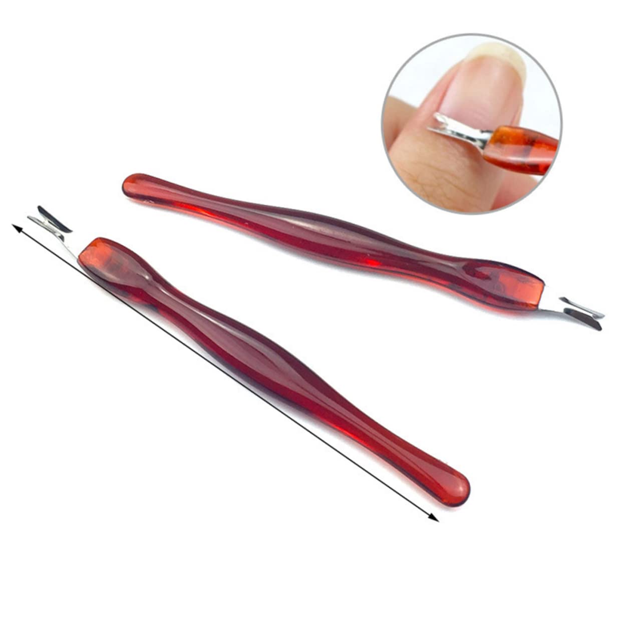 Balacoo 10pcs Nail Art Tools Set Cuticle Trimmer Remover Pusher Fork Dead Skin Scraper