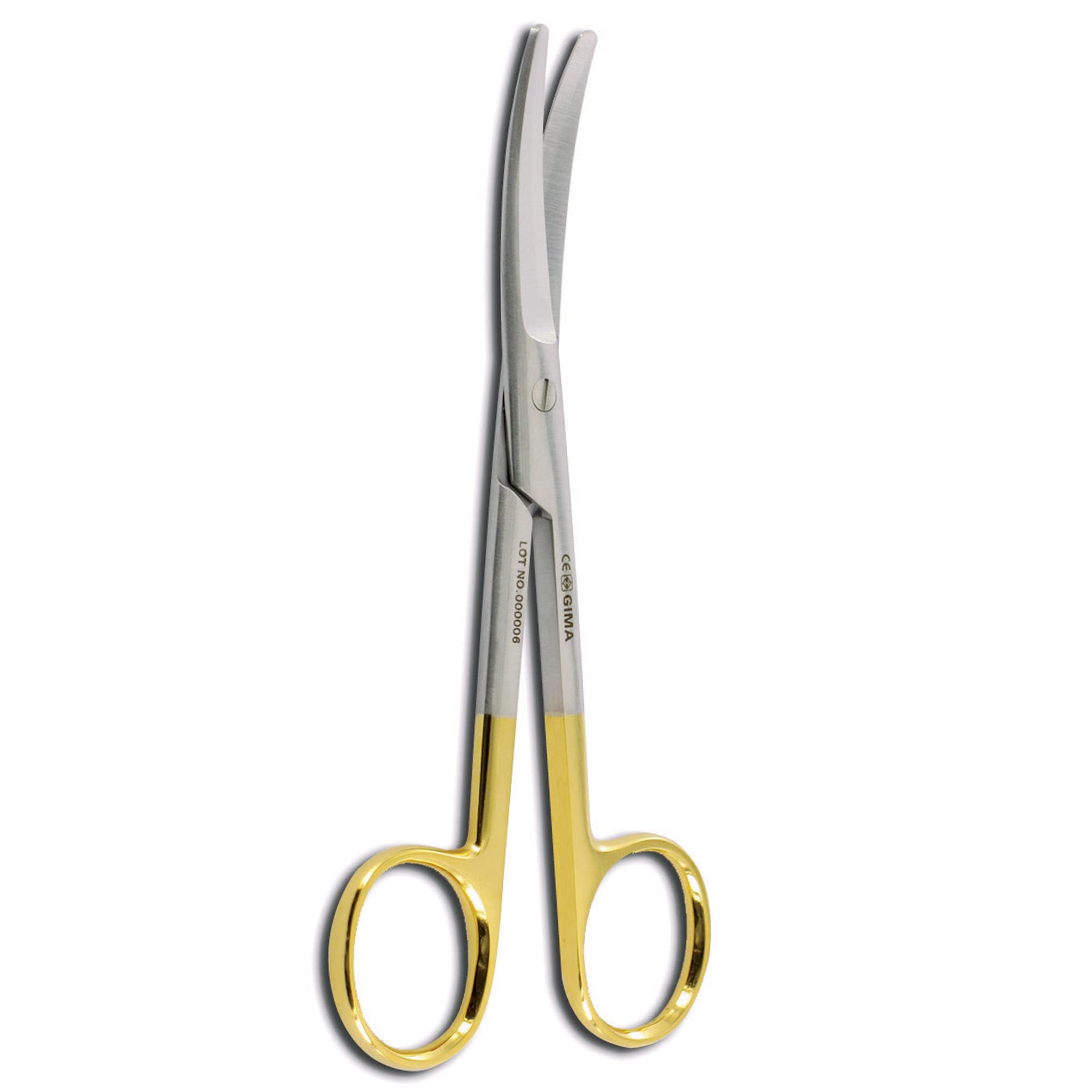 GIMA Tijeras Mayo, 23 cm, curvas, con puntas sólidas que ofrecen al cirujano buena precisión, 26525