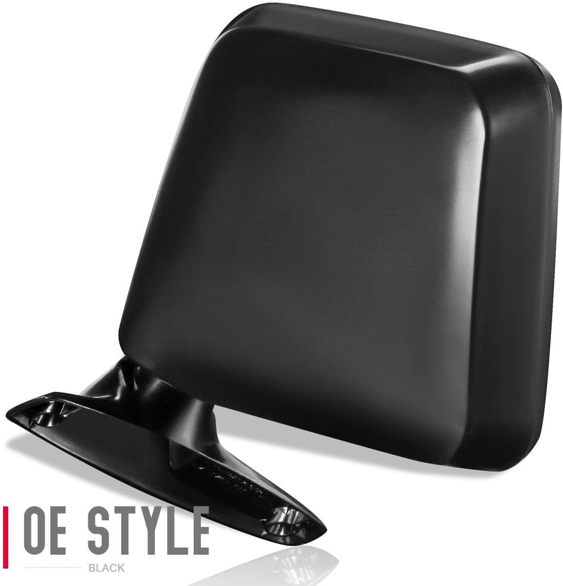 Auto Dynasty FO1320108 FO1321108 Pair OE Style Manual Side View Door Mirror Compatible with Ford Ranger Bronco II 83-92