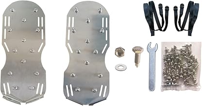 MD Style Epoxy Resin Floor SS Spike Shoes, Fully Assembled Perfect for Floor Epoxy, Overlays, Cover Installation/Epoxy Spi...