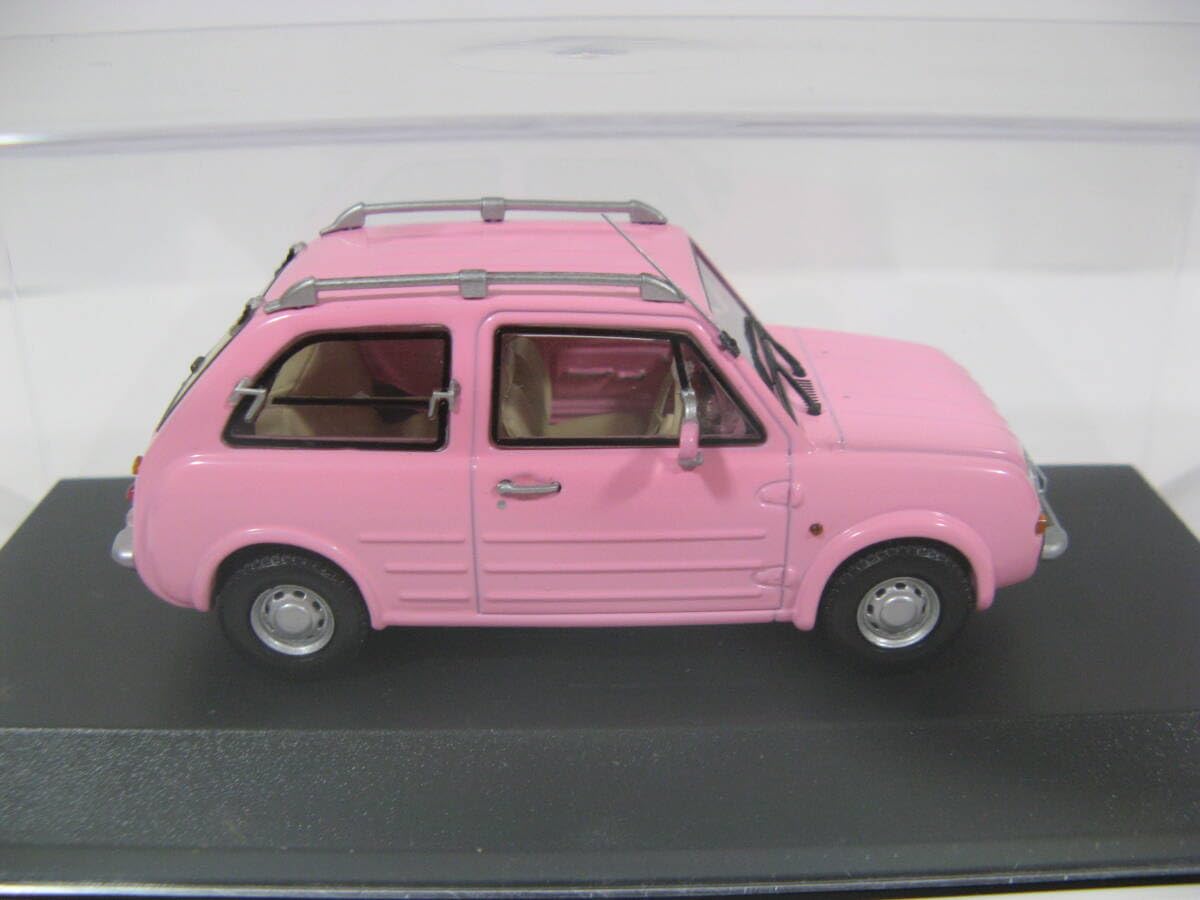 未使用】京商 1/43 日産 パオ イベント特別仕様色/ピンク（No.03412PK