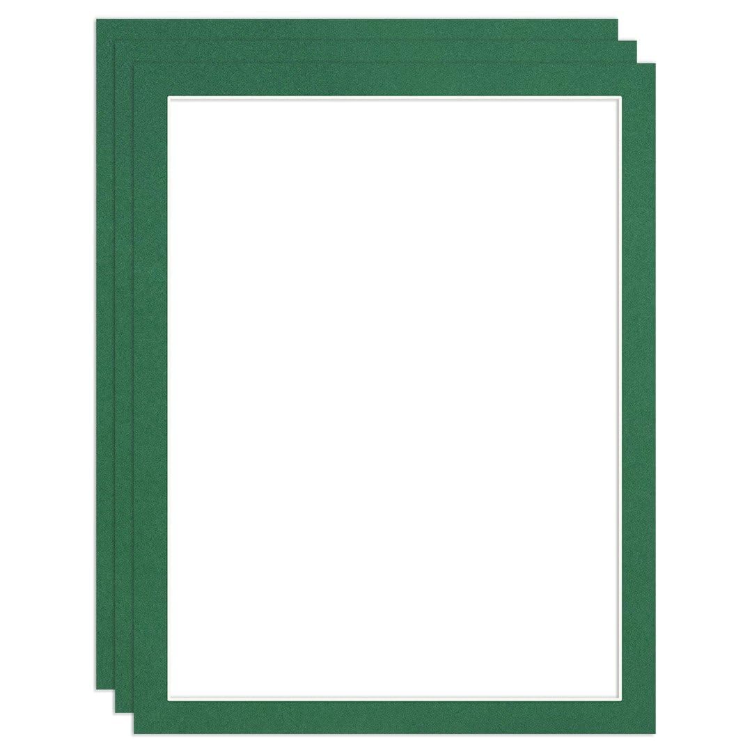 Procut Global 90x70cm Emerald Picture Mounts to Fit 80x60cm Aperture - Precision Cut Cardboard Photo Mount - Ideal for Frames, Prints, Artwork & Certificates - Sizes & Colours Available - 3 Pack — image 1