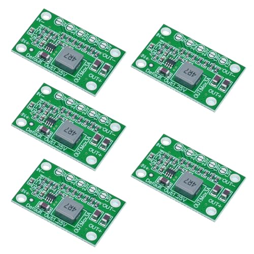 Hailege 5pcs MP1495 DC-DC Placa convertidora de voltaje reductor DC5-16V a 1.25V 1.5V 1.8V 2.5V 3.3V 5V 3A Regulador de voltaje ajustable Módulo de potencia reductor