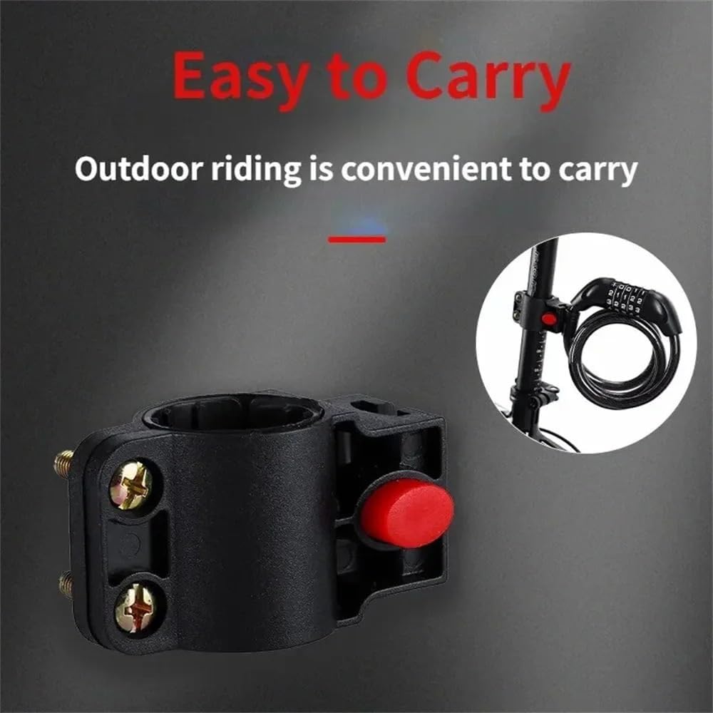 Lock per Il Manubrio della Moto: Password a 5 cifre antifurto | Blocco a password portatile da 5 cifre con catena in acciaio per la sicurezza antiriciclaggio delle moto