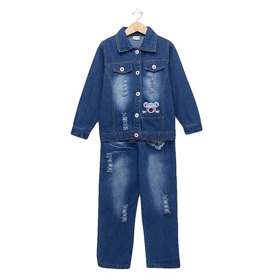 jeans and denim jacket set