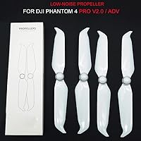 Vista 4 de 2 pares de hélice de bajo ruido 9455S Reducción de ruido de liberación rápida hasta 60% Pieza de accesorio para DJI Phantom 4 Pro V2.0 Drone