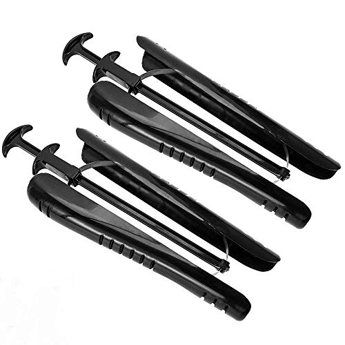 Automatic Black Boot Tree / Boot Shapers 12-inch (1 Pair) One Size