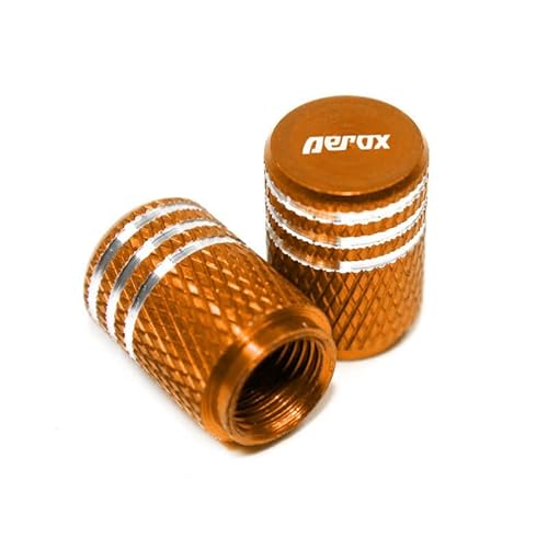 BUNCC Motorrad Rad Reifen Felgen Ventilschaftkappen Abdeckungen CNC-luftdichte Abdeckung für Yamaha AEROX155 AEROX NVX 155 NVX155 2015-2021 2020