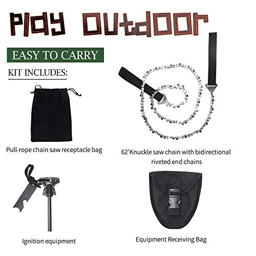 Loggers Art Gens Survival Pocket Saw