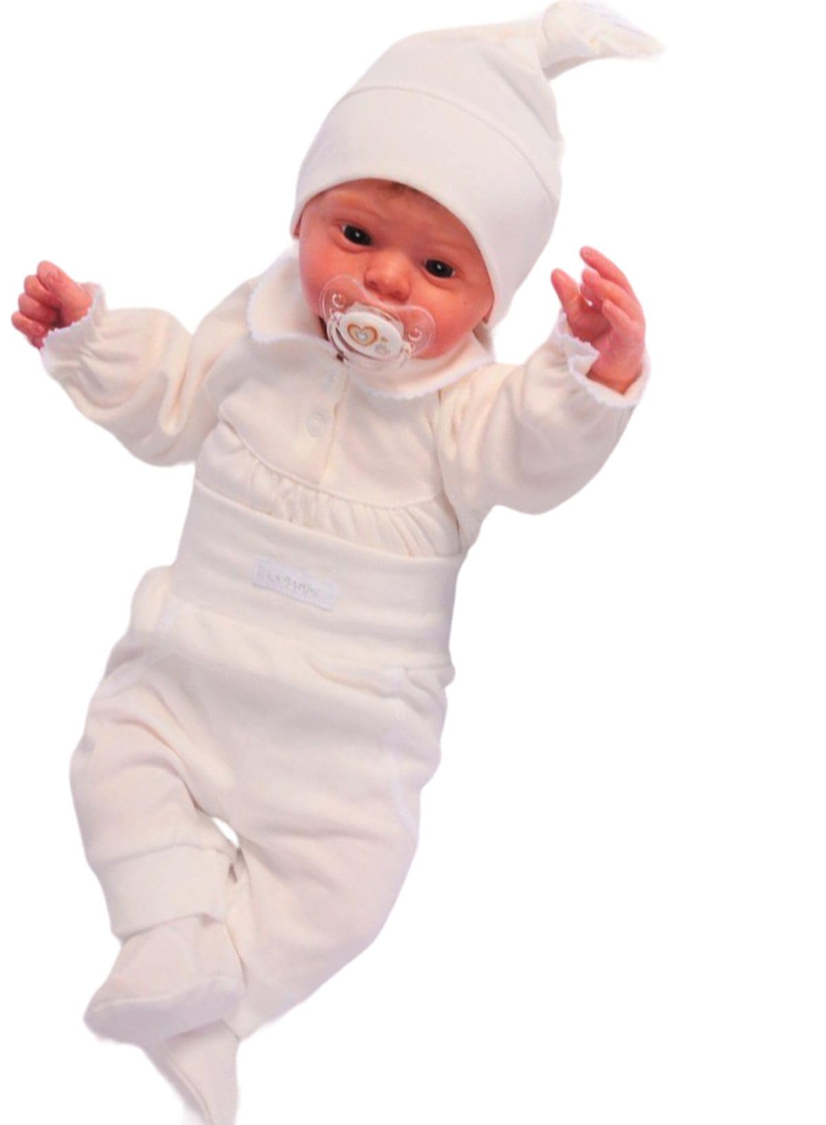 Baby Erstlingsset 3-teilig Wickelbody Hose Mütze Langarmbody Anzug Neugeborene Jungen Mädchen Unisex Babykleidung Baumwolle Geschenk Geburt Babyset bequem weich Babymode Erstausstattung
