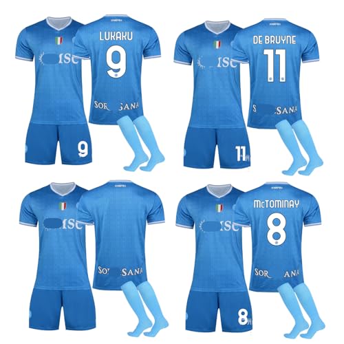 SSCナポリ 半袖 背番号11 DE BRUYNE ケヴィン・デ・ブライネ‌ L