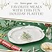 Spode Christmas Tree Sculpted Octagonal Platter, 14-Inch Holiday Serving Platter for Meats, Cheeses & Desserts, Dishwasher & Microwave Safe Christmas Dinnerware with Iconic Tree Design