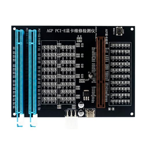 Carte de diagnostic AGP PCIE double interface pour test mémoire