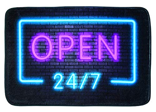 Meusch Badteppich Open, Schwarz, 45x 65 cm