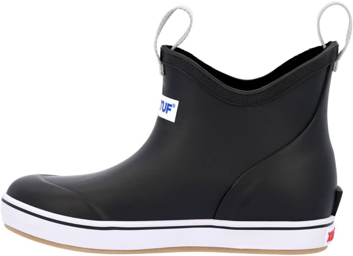 Xtratuf Kids Ankle Deck Boot, Navy, Little Kid Size C7.0