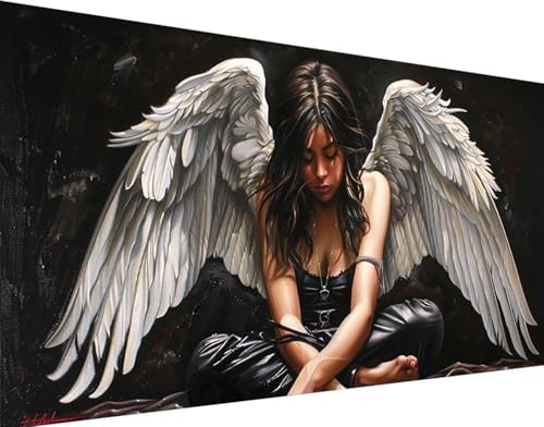 Diamond Painting Ange 70x140cm | Kit Complet Broderie Diamant pour Adulte