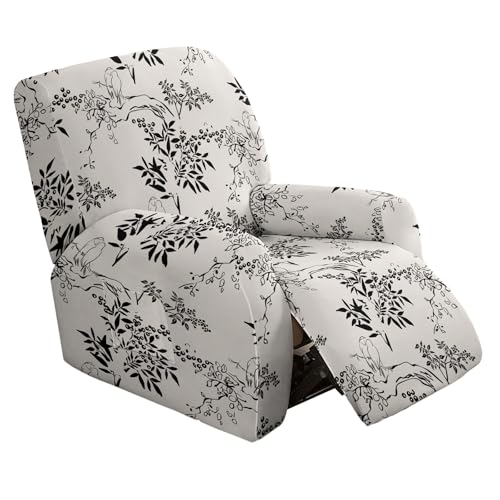 Image of Eco-Ancheng Recliner Slipcovers 4-Pieces Lazyboy Recliner Covers Recliner Couch Covers Recliner Chair Cover Non Slip Reclining Slipcovers with Storage Pockets Furniture Protector for Living Room,17