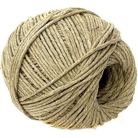 Black Barn Upholstery Supplies Laid Cord - Flax Spring Twine - 500g Cover