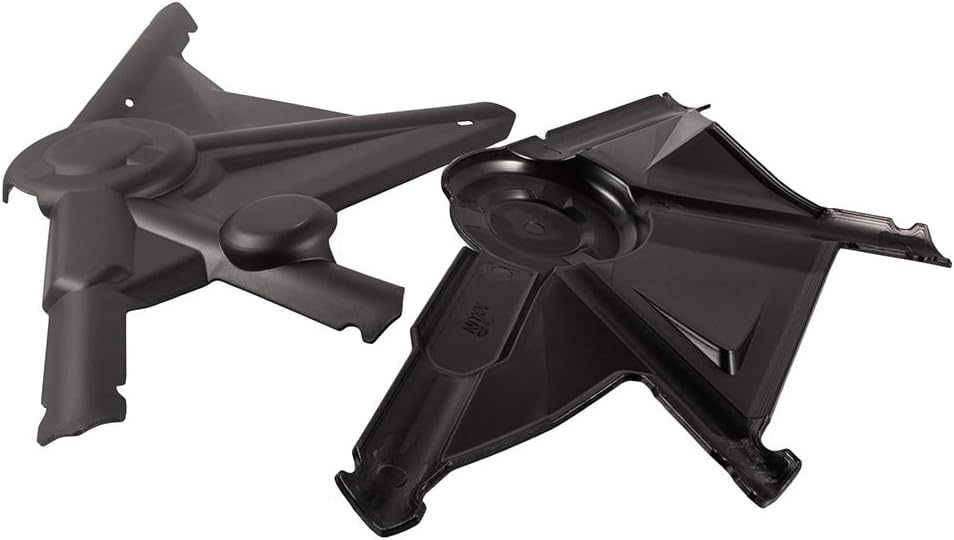 Motorcycle Frame Guard Kit Left & Right Side Bumper Protective Covers for R1250GS/ADV 2019-2021 for R1200GS LC/Adventure 2013-2018 (Black)