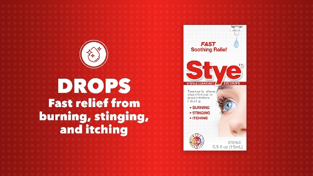 Amazon.com: Stye Sterile Lubricant Eye Ointment, Opthalmologist Tested to  Relieve Stinging, Burning, Itching and Dry Eyes, 0.125 Oz : Health &  Household