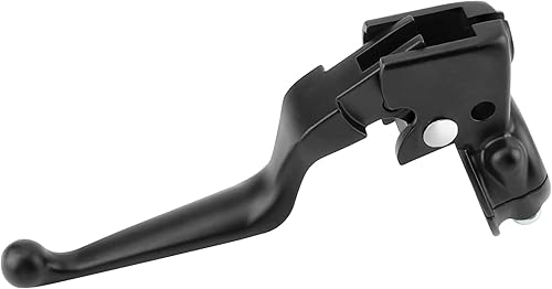 Miniatura 8 de M MATI Palanca de embrague y soporte de percha de montaje con conjunto de soporte negro para Harley Davidson Sportster 883 1200 Softail Dyna Electra