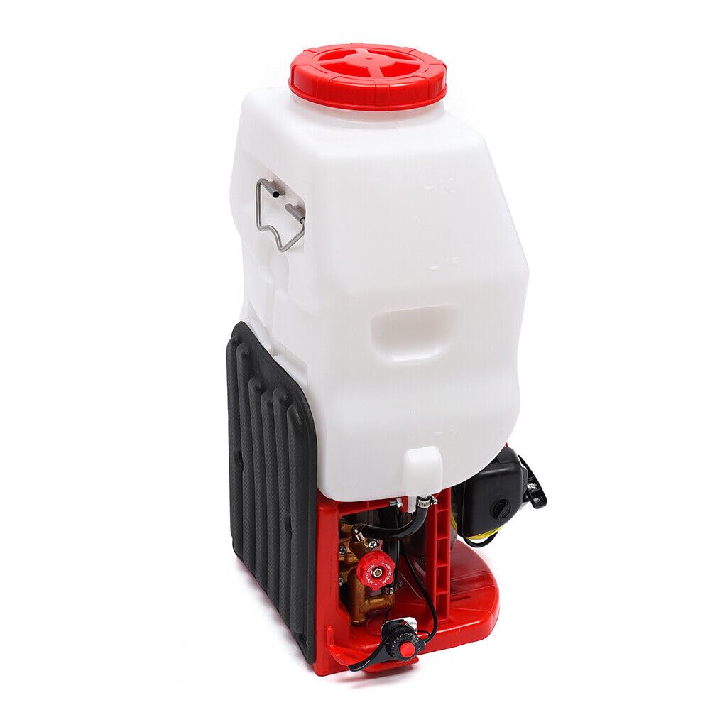 Opryskiwacz silnikowy, opryskiwacz spalinowy, wielofunkcyjny, do plecaka, nawozu, 20 l, pistolet natryskowy do ogrodu, 6-8 m