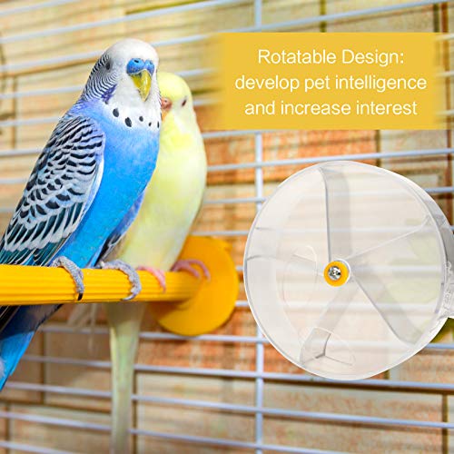 Haisheng Foerageren Speelgoed Wiel Papegaai Foerageren Doos Papegaai Foerageren Speelgoed Papegaai Puzzel Feeder Spins… - Afbeelding 7