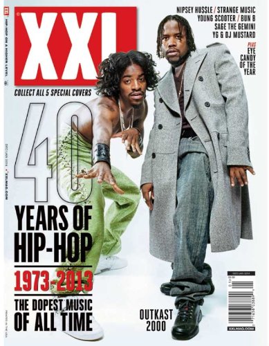 XXL Magazine (Dec/Jan 2014) 40 Years of Hip Hop (Outkast Cover - 2000)