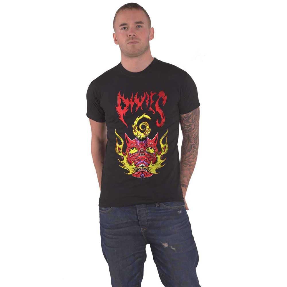 Pixies 'Devil Is...' (Black) T-Shirt (medium)