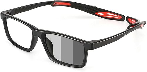 Miniatura 3 de Melrose Gafas deportivas de baloncesto para hombre, gafas de sol de transición gafas de aumento fotocromáticas