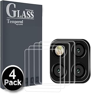 Ferilinso Protector de Lente de c?mara para Huawei Mate 20 Pro/Huawei Mate 20 X, [4 Pack] Pel?cula de protecci?n de Vidrio Templado sin Burbujas con garant?a de por Vida de reemplazo?Claro?