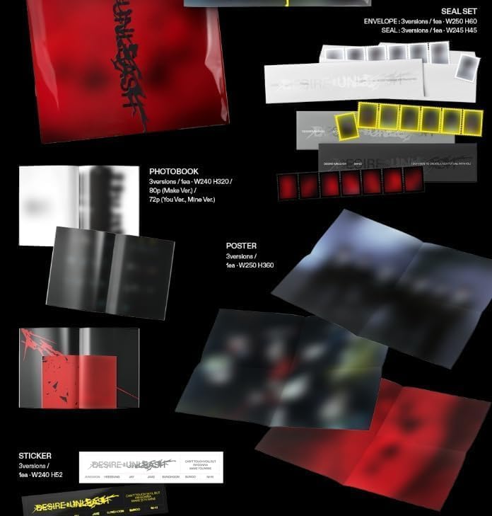 Amazon.com: ENHYPEN DESIRE : UNLEASH 6th Mini Album