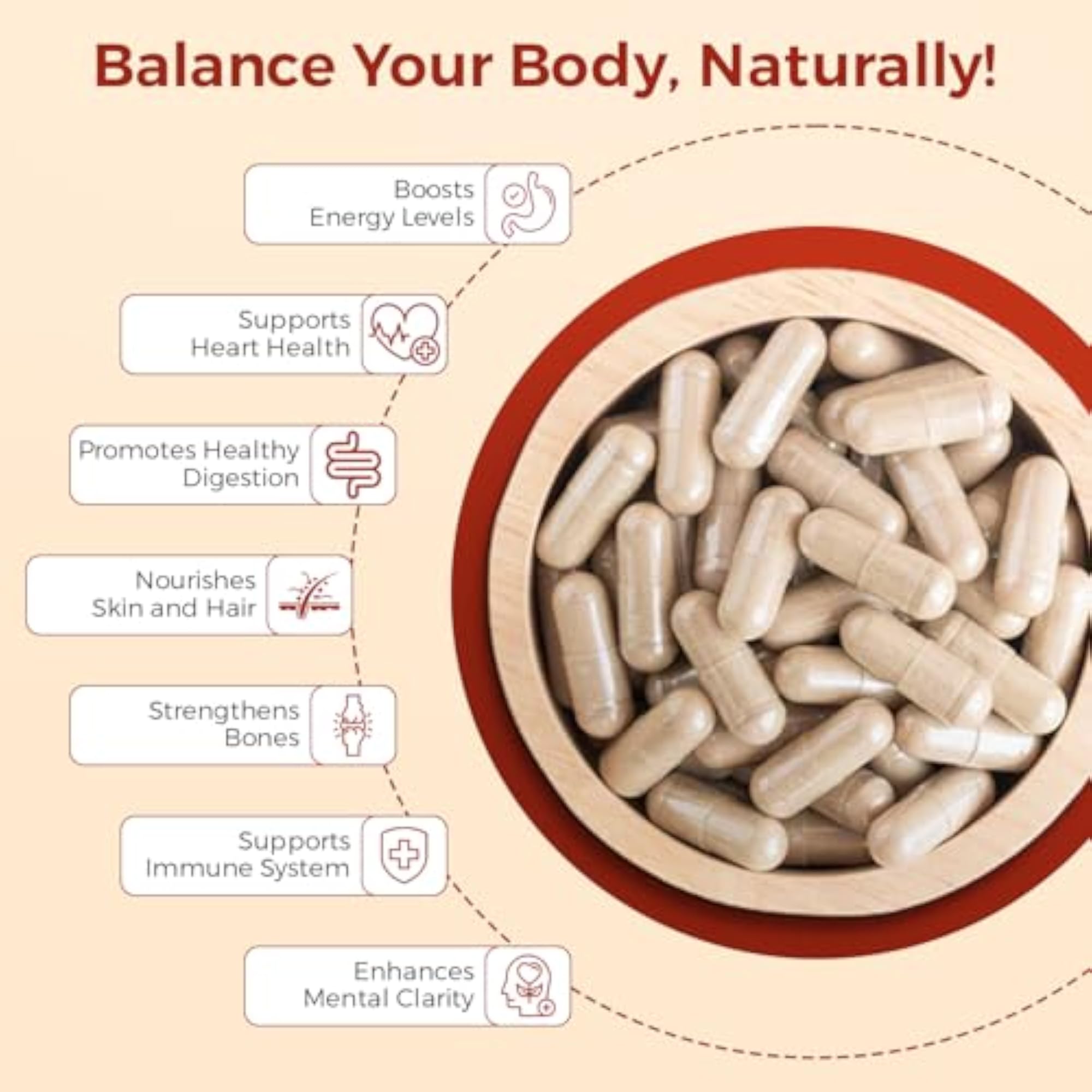 Moringa Capsules for Nutrient Support, 60 Tablets
