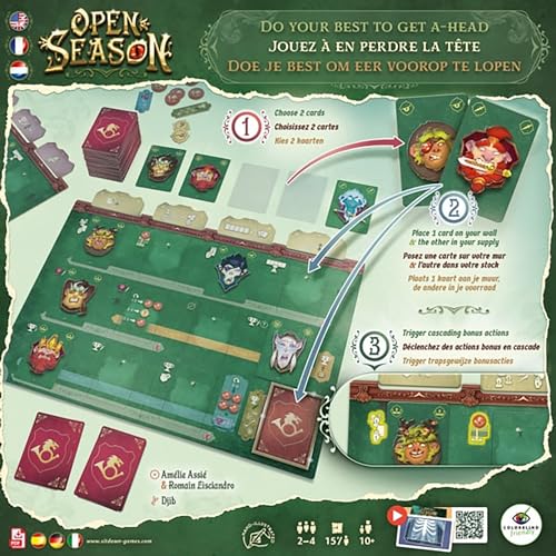 Sit Down Games: Open Season - Juego de Mesa de Estrategia miniatura 3